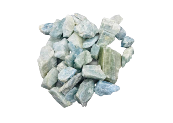 Bulk Untumbled Aquamarine Stones