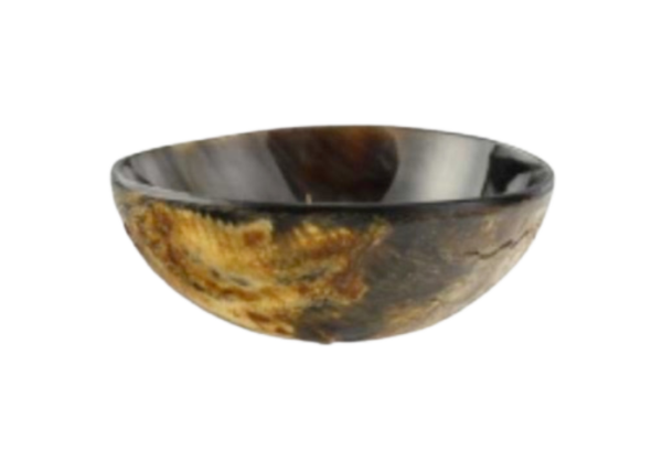 Polished Horn Ritual Bowl