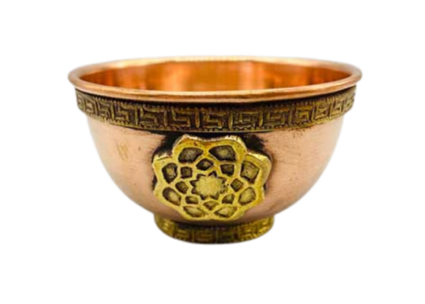 Metaphysical Store Supplies Gifts Copper offering bowls Mandala