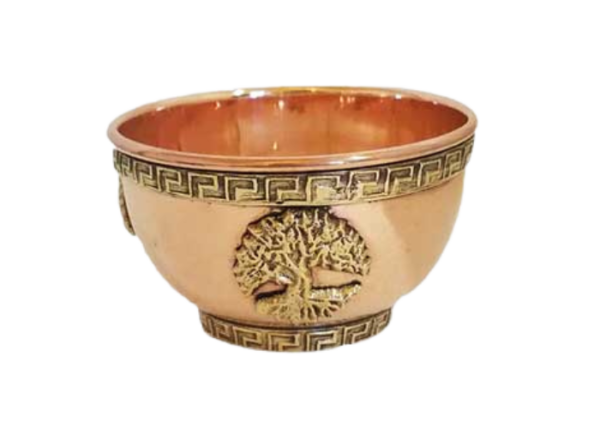Metaphysical Store Supplies Gifts Copper offering bowls Tree