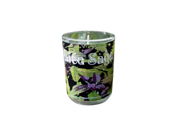 White Sage Blessing Candle
